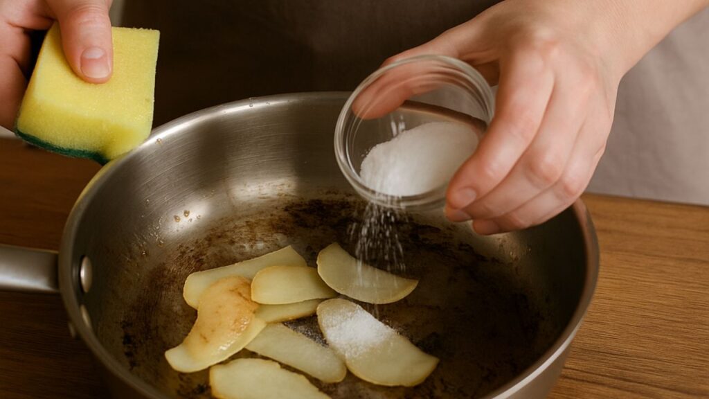 Descobrir que uma panela favorita está queimada pode ser frustrante, mas existe uma solução simples, natural e ecológica ao seu alcance