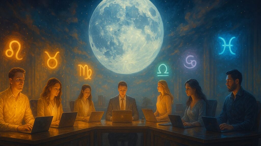 Signos que podem sentir renovação no trabalho sob a energia da Lua Cheia