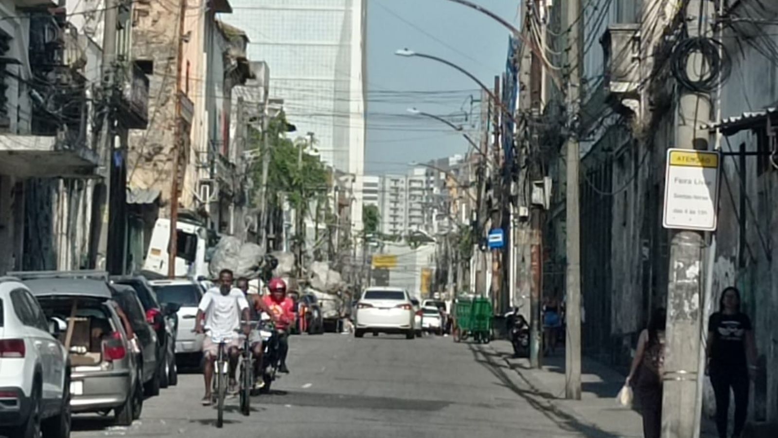 Rua do Livramento, na Gamboa