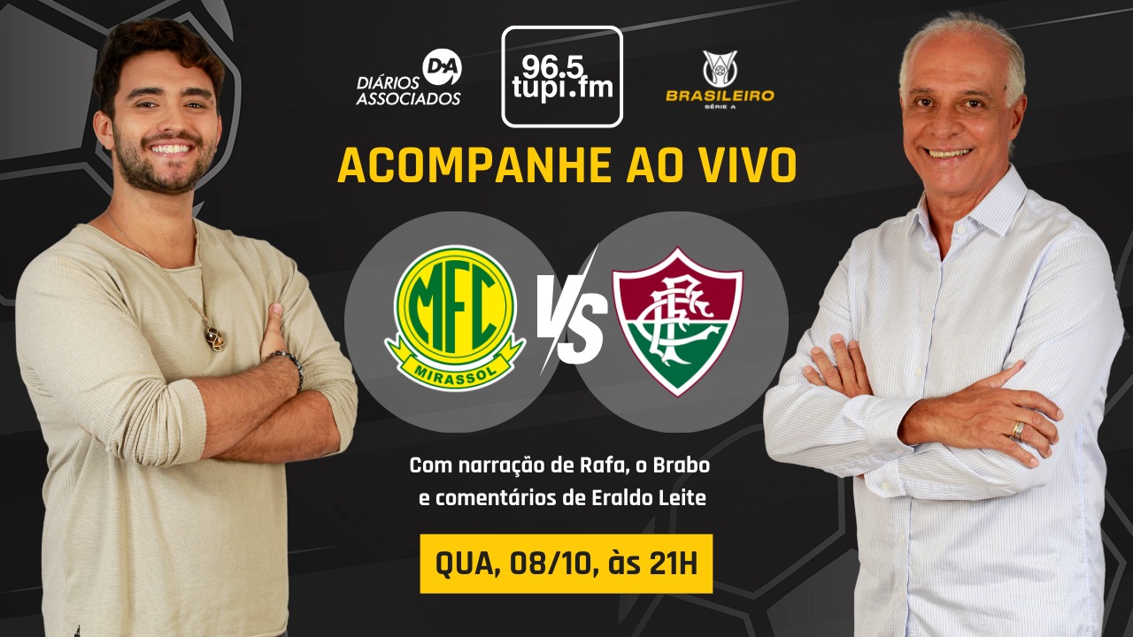 Mirassol x Fluminense ao vivo