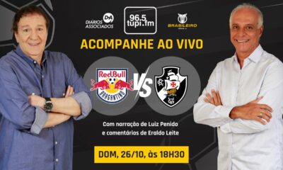 Bragantino Vasco ao vivo