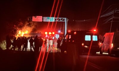 Acidente entre carro e caminhão de combustíveis mata homem na BR-101