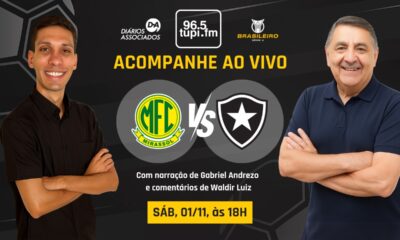 Mirassol e Botafogo ao vivo