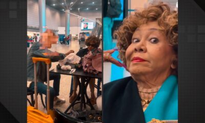 Alcione é confundida com Elza Soares por fã em aeroporto e vídeo viraliza