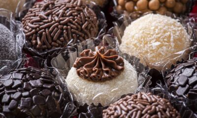 O brigadeiro gourmet que parece ter saído de uma confeitaria de luxo