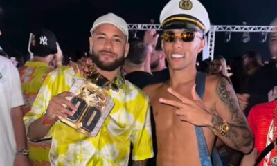 Influencer Buzeira, preso pela PF, já presenteou Neymar com colar de R$ 2 milhões