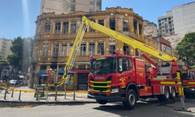 Defesa Civil faz nova vistoria em casarão atingido por incêndio na Lapa