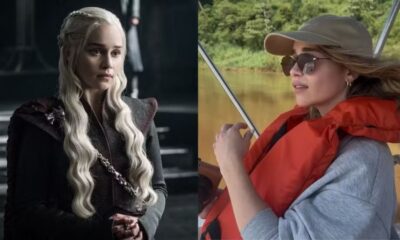 Emilia Clarke, de Game of Thrones, visita as Cataratas do Iguaçu durante férias
