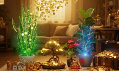 As plantas favoritas dos ricos e bem-sucedidos. Elas atraem dinheiro e afastam as más energias da sua casa