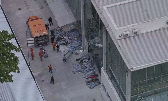 Mais da metade dos corpos da megaoperação no Rio já passou por necropsia no IML