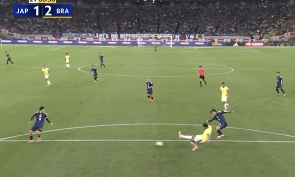 Atuações do Brasil contra o Japão: Paulo Herique e Bruno Guimarães se destacam na derrota