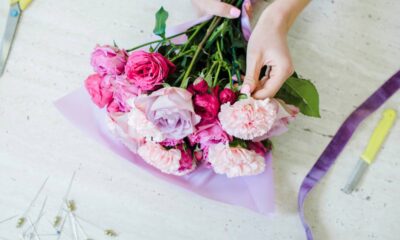 Como montar um arranjo simples que parece de floricultura