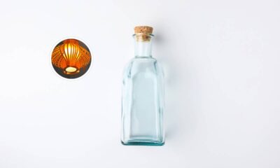 Reutilizei potes de vidro como luminárias, isso deixou a minha casa mais agradável