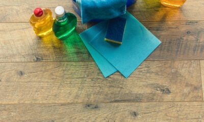 Comecei a usar vinagre para limpar o piso da minha casa e agora ele está sempre brilhando