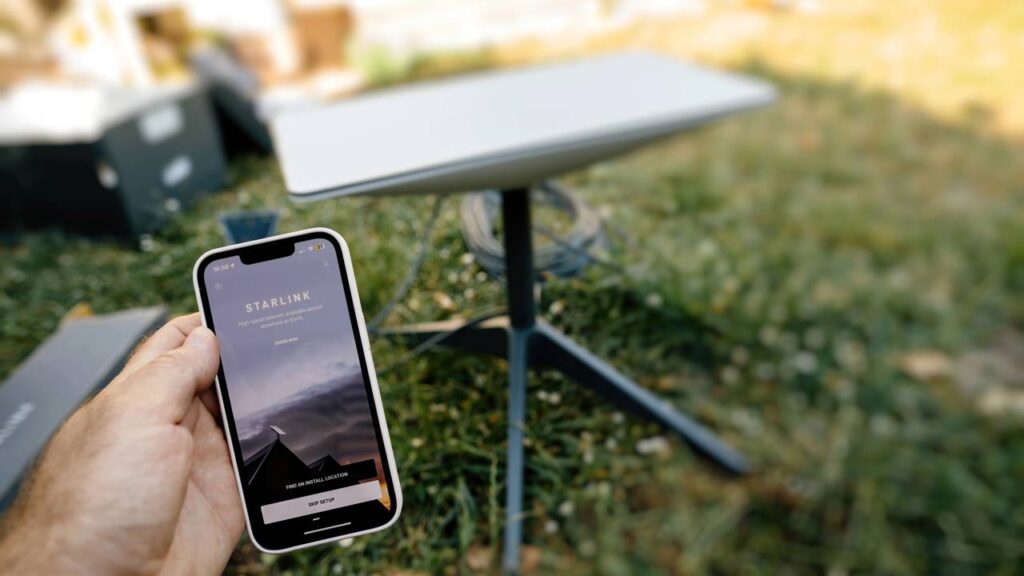 O passo a passo para instalar o kit da Starlink sem precisar de técnico