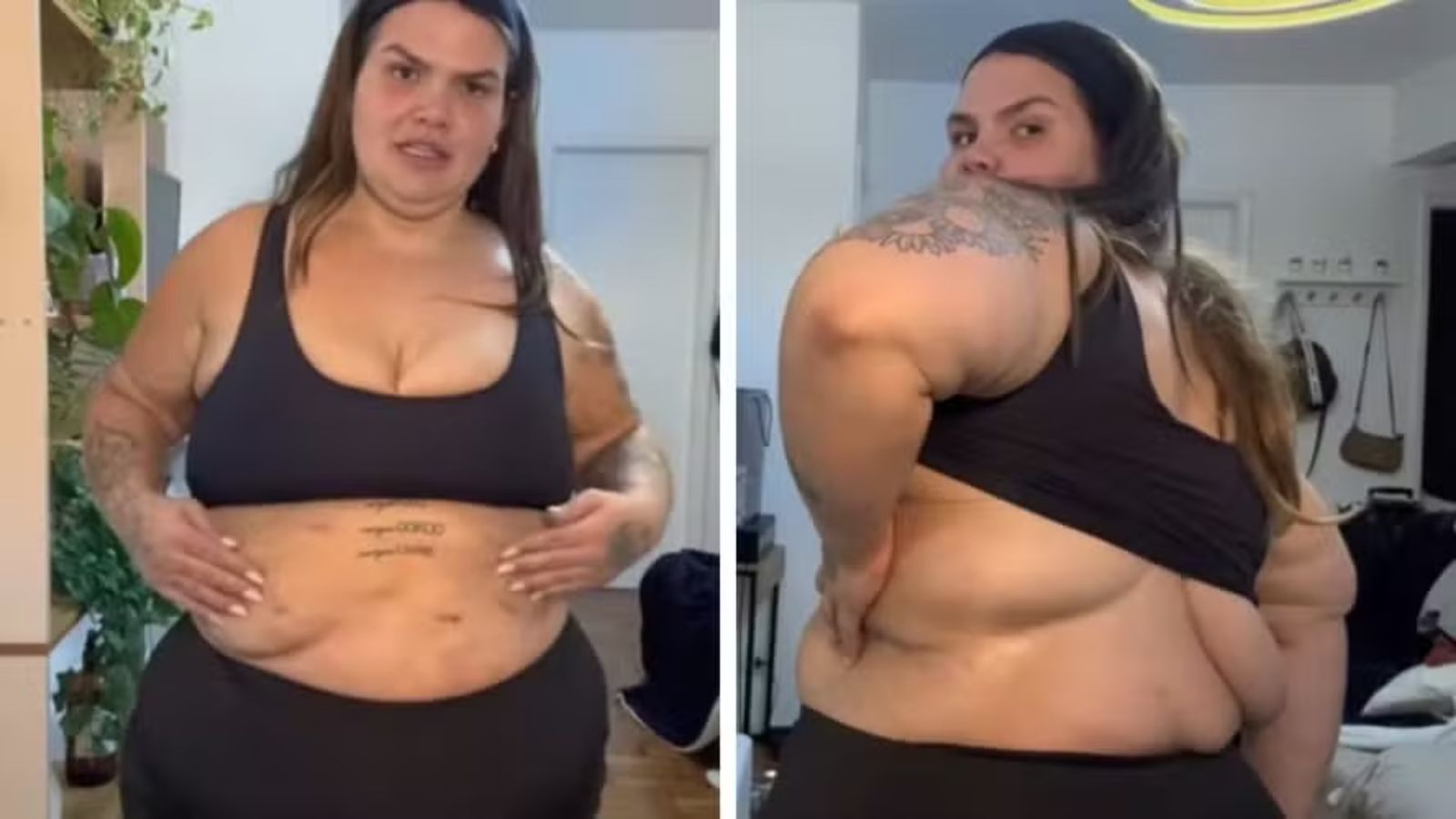 Thais Carla faz “tour” pelo corpo após perder 75 kg e explica cicatrizes