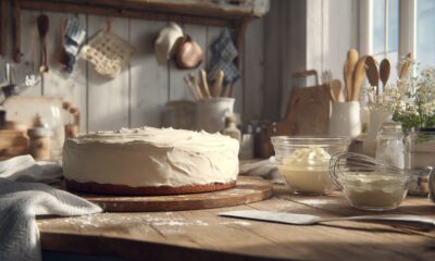O creme mais gostoso para bolos que minha vó ensinou, e o melhor, só precisa de 4 ingredientes simples