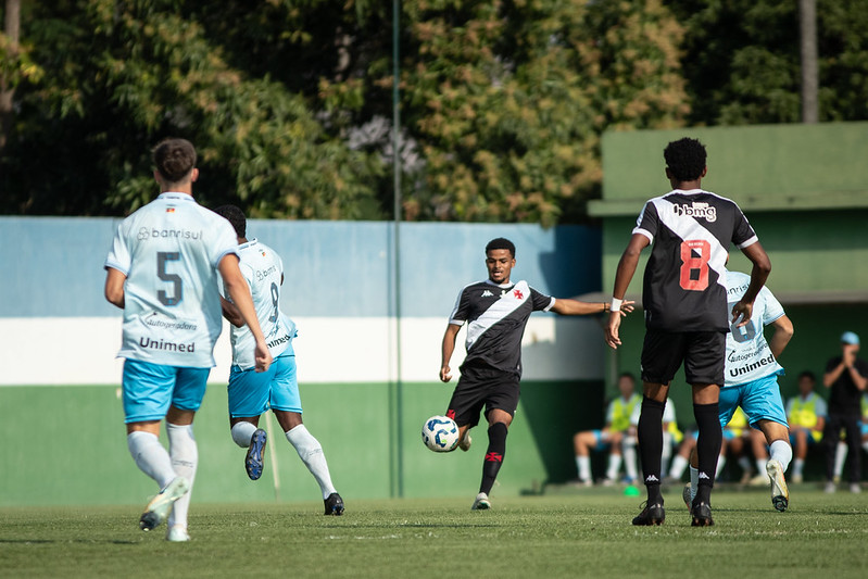 Vasco x Grêmio se enfrentam pela 19 rodada do Brasileiro Sub20 no estádio Nivaldo Pereira em 23 de Julho de 2025. Fotos: Dikran Sahagian/Vasco