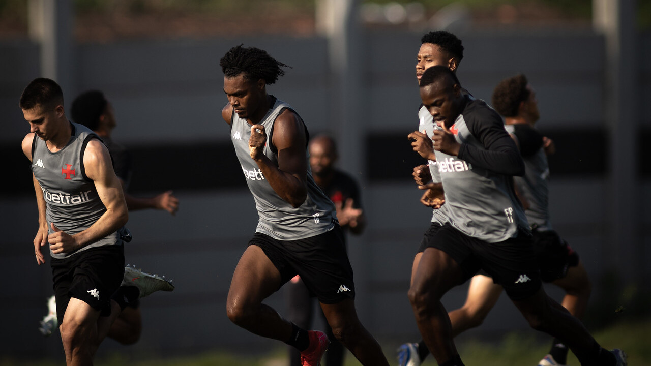 Treino do Vasco da Gama no CT Moacyr Barbosa em 02 de Outubro de 2025. Fotos: Matheus Lima/Vasco.
