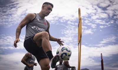 Puma Rodríguez. Treino profissional realizado no CT Moacyr Barbosa em 03 de Outubro de 2025. Fotos: Dikran Sahagian/Vasco