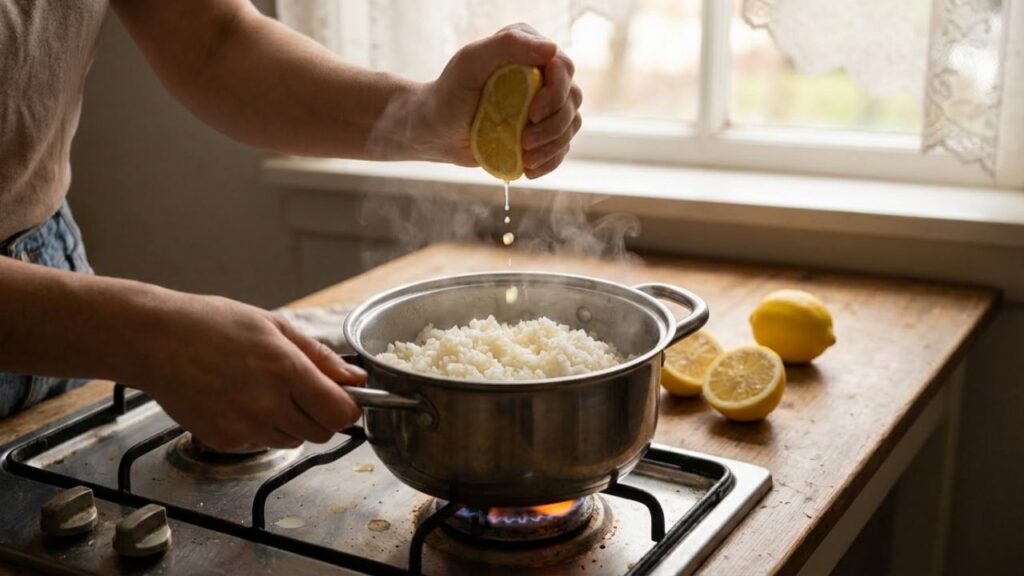 Às vezes é um ingrediente pequeno que faz toda a diferença no arroz