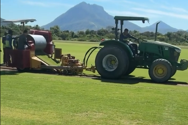 Gramado de São Januário (Foto: Reprodução/Instagram)