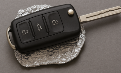 Esse truque com papel alumínio na chave pode impedir o furto do seu carro