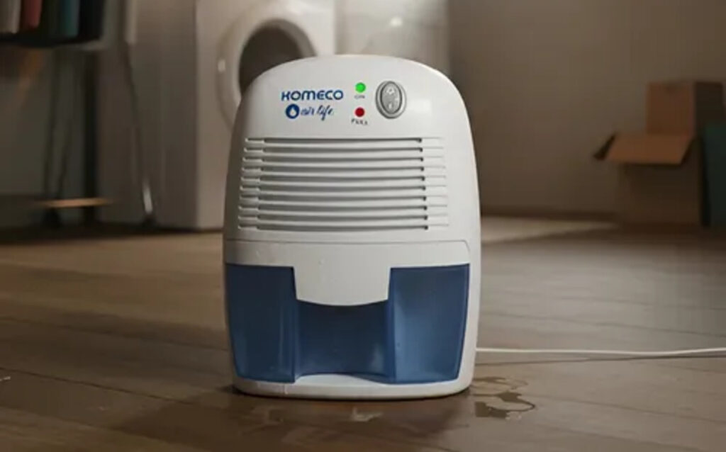 Esse desumidificador está ajudando a evitar mofo e melhorar a qualidade do ar