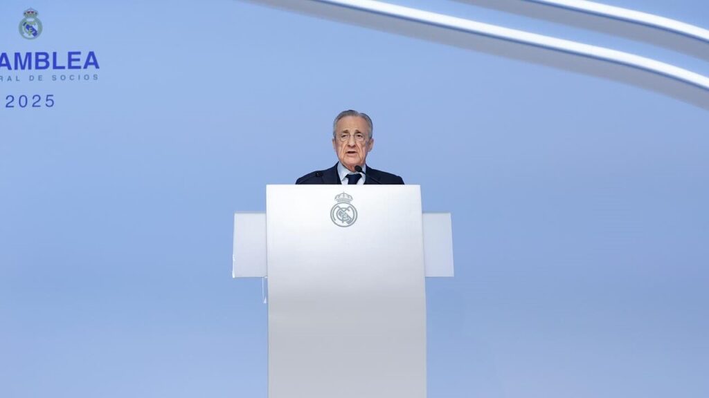 Florentino Pérez bate boca com presidente da La Liga