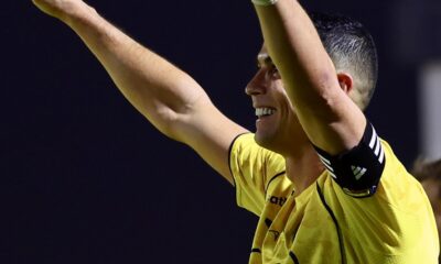 Cristiano Ronaldo comemora gol pelo Al Nassr em mais uma noite histórica na Arábia Saudita. Foto: X / Cristiano Ronaldo.