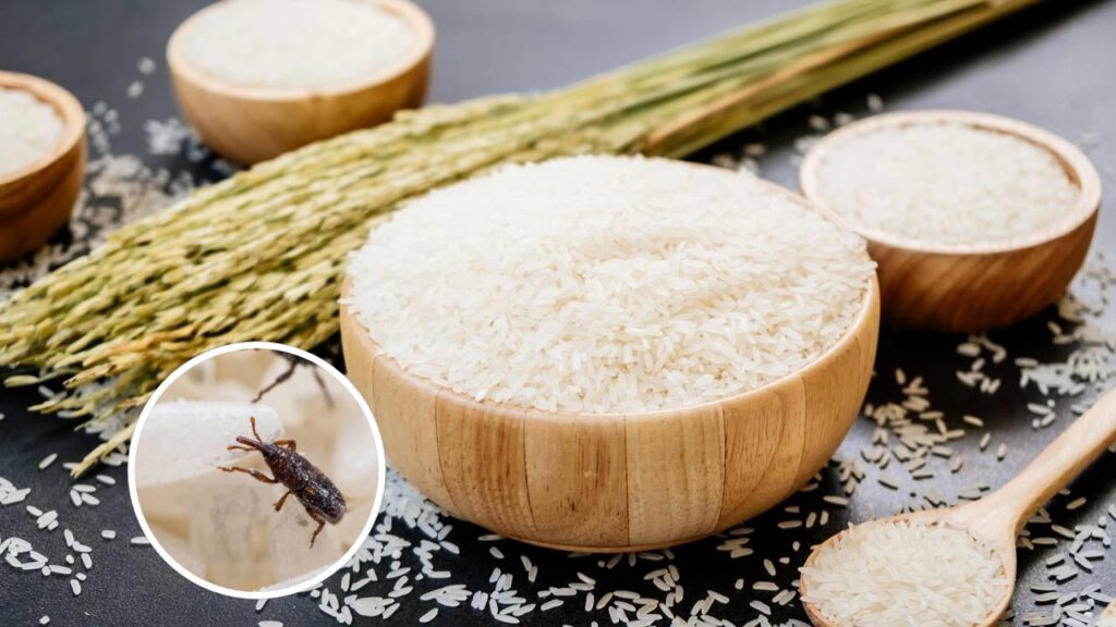 O jeito certo de armazenar o arroz para evitar carunchos