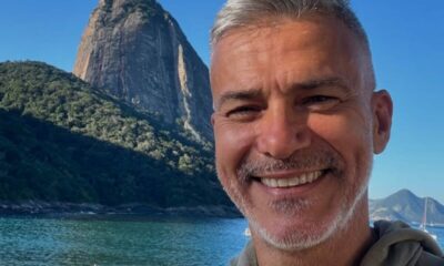 Muso nos anos 90, Leonardo Vieira surge de sunga e famosos reagem