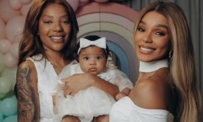 Ludmilla e Brunna Gonçalves mostram cliques em família no mesversário de Zuri