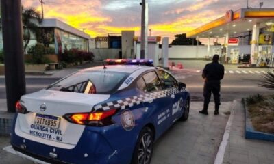 Patrulhamento em Mesquita com atuação de guardas municipais