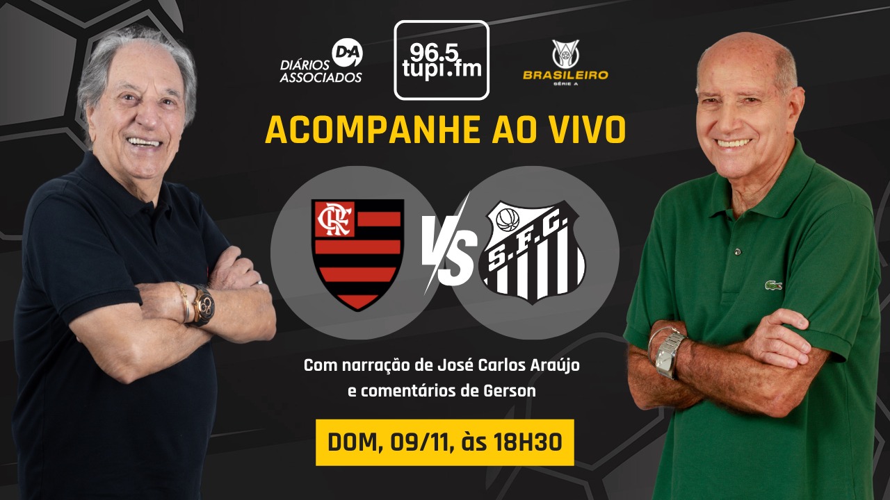 Flamengo e Santos ao vivo