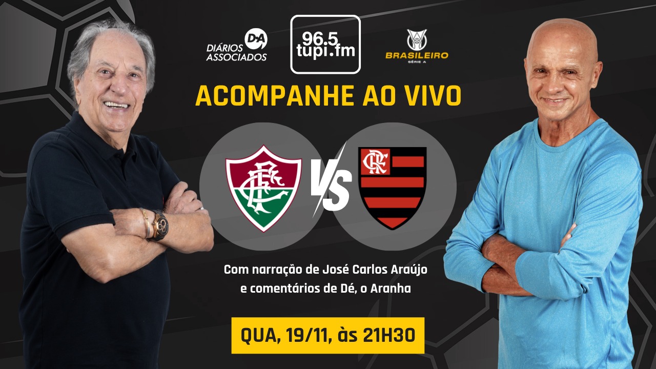 Fluminense e Flamengo ao vivo