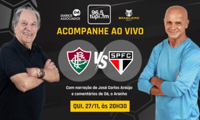 Fluminense e São Paulo ao vivo