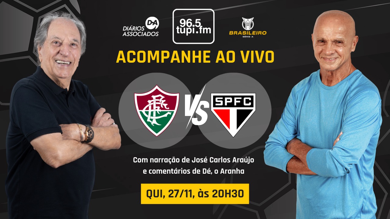 Fluminense e São Paulo ao vivo