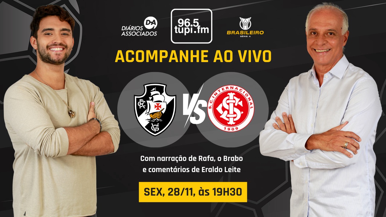 Vasco x Internacional ao vivo