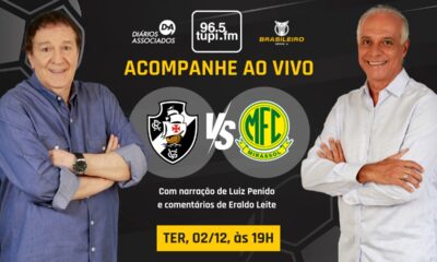 Vasco e Mirassol ao vivo