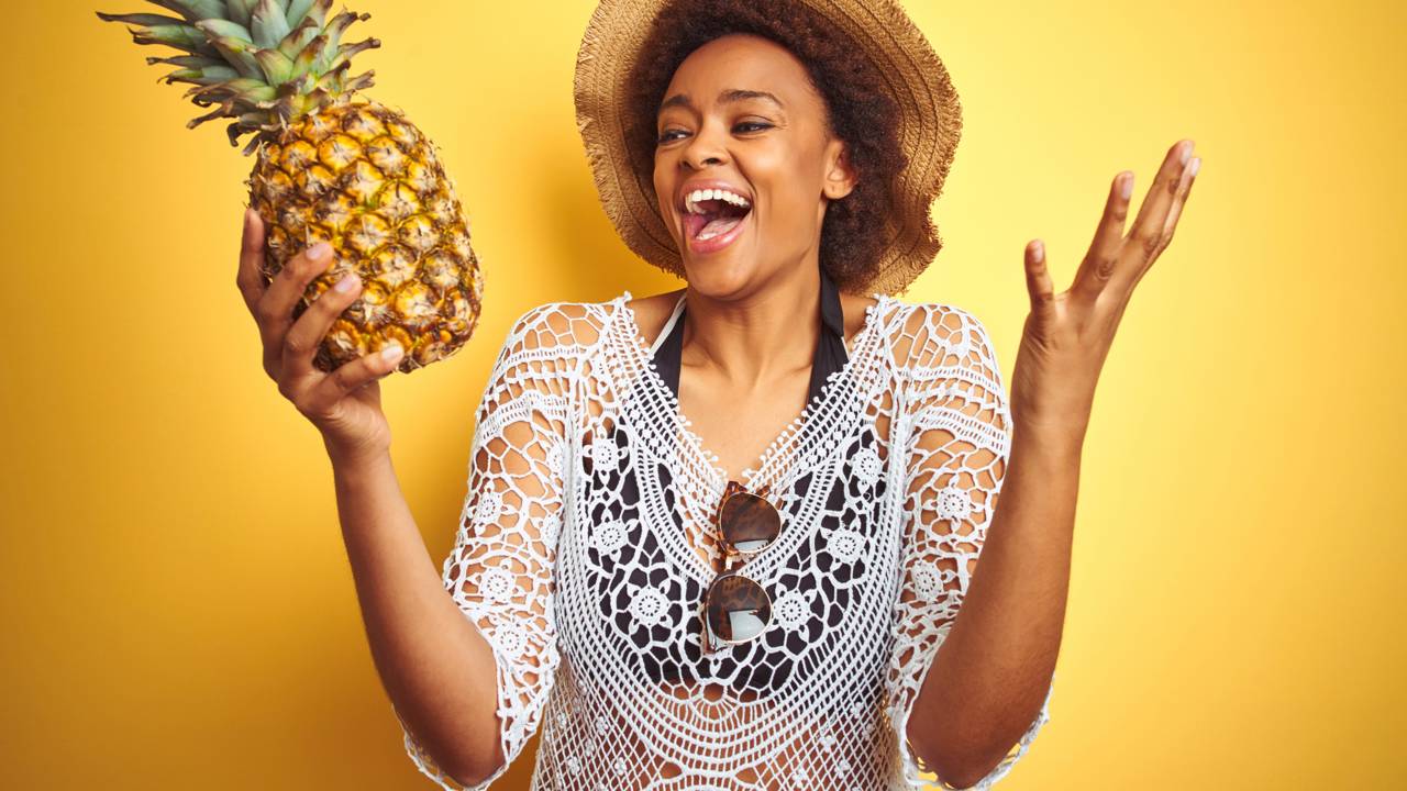 Essa variedade de abacaxi cresce rápido e dá frutos cheios de sabor