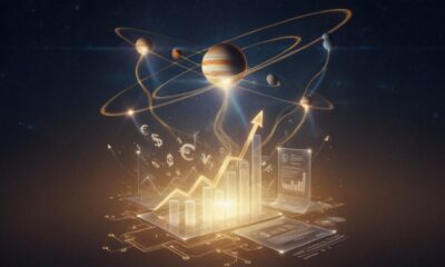 Trânsitos planetários revelam momentos em que decisões financeiras tendem a fluir com mais clareza