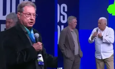 Federação de Treinadores vê “postura inaceitável” de Oswaldo e pede desculpa a Ancelotti