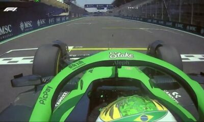 Gabriel Bortoleto no treino livre para o GP de São Paulo de F1. Foto: Divulgação / X.