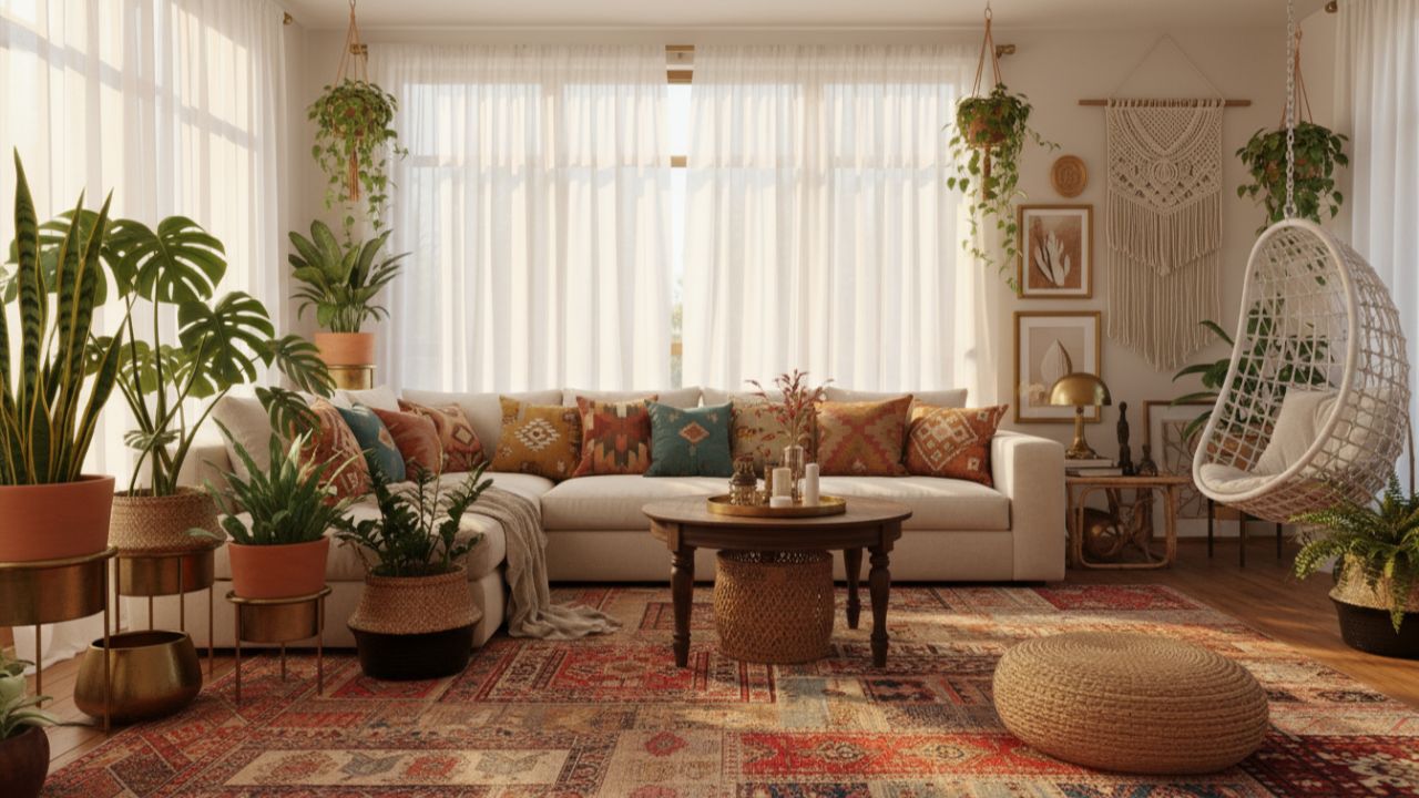 Transforme sua casa com decoração boho cheia de personalidade