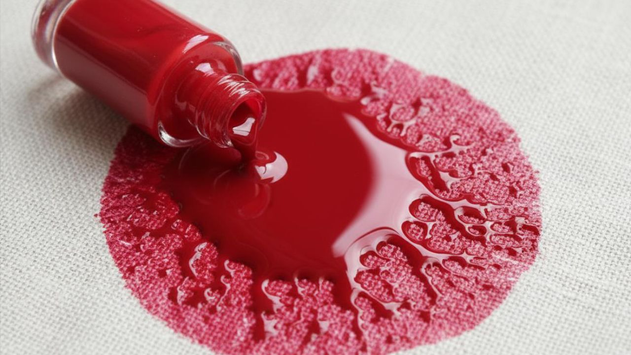 Truques simples para acabar com manchas de esmalte em qualquer tecido