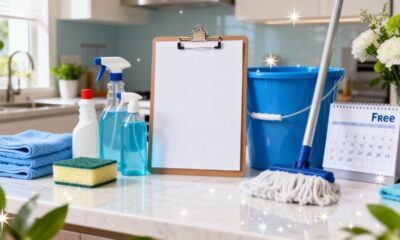 Checklist da faxina semanal: o método que vai transformar sua rotina