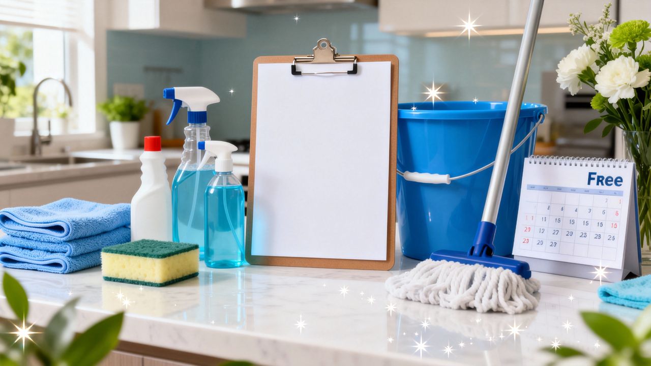 Checklist da faxina semanal: o método que vai transformar sua rotina