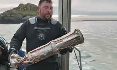 Mistério submerso: possível dispositivo russo é encontrado na costa britânica