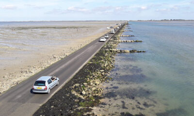 Conhece? Passagem do Gois, estrada engolida todos os dias pelo mar